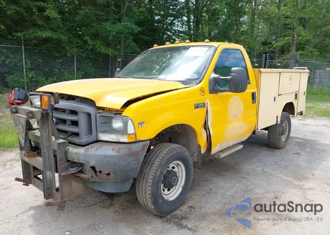 2002 Ford F-350 Xl/Xlt z USA, uszkodzony, nr VIN 1FDSF35L92ED21452